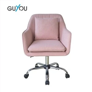 Tyg Accent Stol Nordic Home Vardagsrum Möbler Fritid Soffa Sittdyna Vridbar Kontorsfåtölj För X-5111